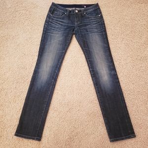 Vigoss Jeans Skinny with Bling Button Size 30